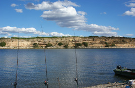 Flyfishing at River Ebro