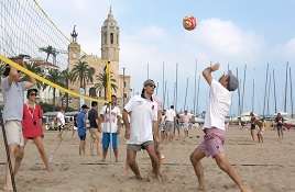 Beach Games in Barcelona Beach Games in Barcelona